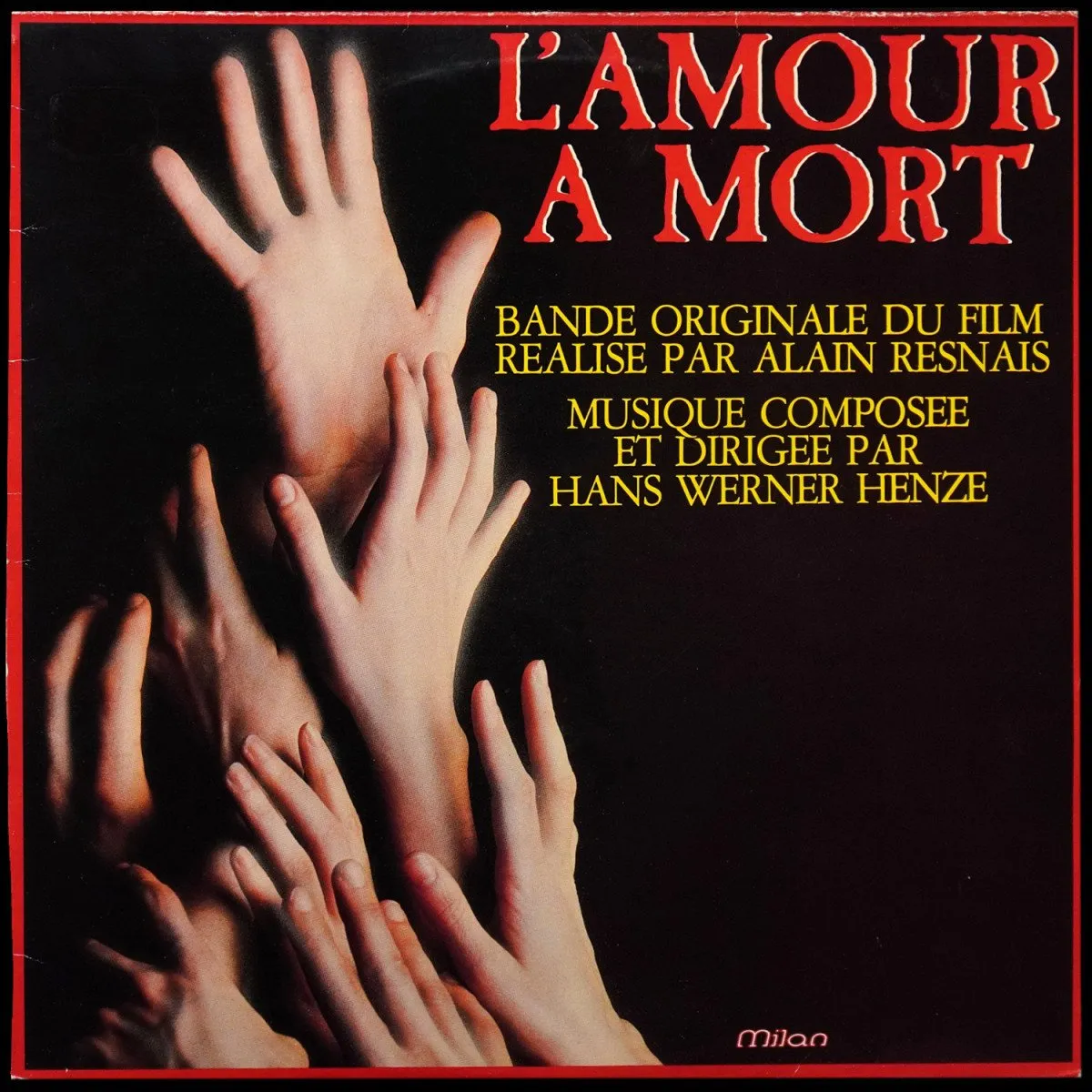 LP Hans Werner Henze — L`Amour A Mort - Muriel (Bandes Originales Des Films) фото